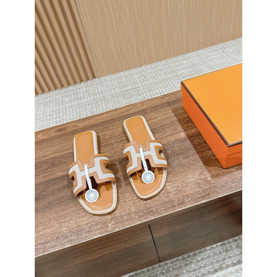Hermes Slippers