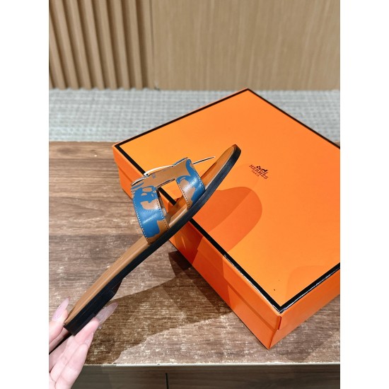 Hermes Slippers