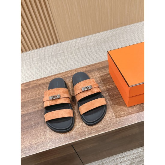 Hermes Slippers