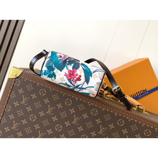 顶级原厂，变码芯片M29149這款出自Monogram Eden系列的Nano Speedy手袋以花卉及動物群圖案展現即將來臨的季節風采。袋身採用帆布精製，飾以品牌標誌性的Monogram圖案，並於手柄及肩帶綴以順滑牛皮飾邊。袋內空間寬敞，足以收納日常必需品。16 x 12.5 x 10 厘米 (長度 x 高度 x 闊度)Monogram Dune塗層帆布牛皮飾邊微纖維襯裡金色金屬件拉鏈設計可容納智能手機、耳機、Cla銀包、太陽眼鏡、鎖匙及唇膏肩帶：不可拆式，不可調節肩帶垂直高度：55.0 厘米