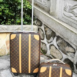 LV travel suitcase