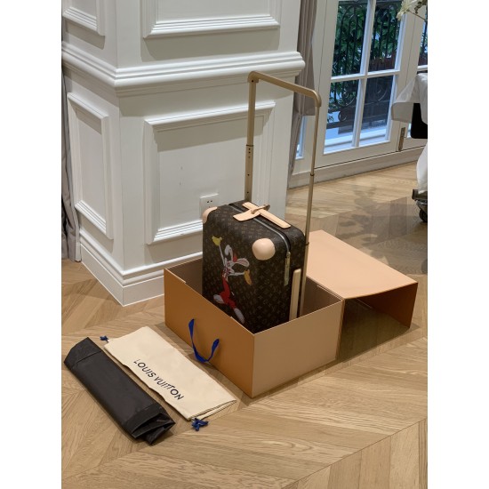 LV travel suitcase