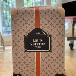 LV travel suitcase