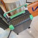 LV travel suitcase