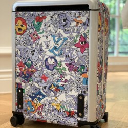LV travel suitcase