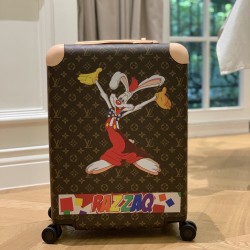 LV travel suitcase