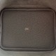 Picotin 18cm Clemence 原厂大牛tc皮 0L积雨云灰 金扣 一级工艺 全手工蜡线缝