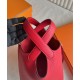 Picotin 18cm Clemence 原厂德国大牛tc皮 S3心红色 金扣