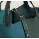 Style：Picotin lockColour：Vert Cypres （6O松林绿）/W0（博斯普鲁斯绿）Size：18cmLeather：clemenceHardware：sliver菜篮18cm，松柏绿/博普鲁斯绿，银扣，高级全手工专属定制‼️