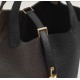 Style：Picotin lockColour：89黑色/47巧克力色/D0米色Size：18cmLeather：clemenceHardware：gold菜篮18cm，黑/咖/米，金扣，高级全手工专属定制‼️
