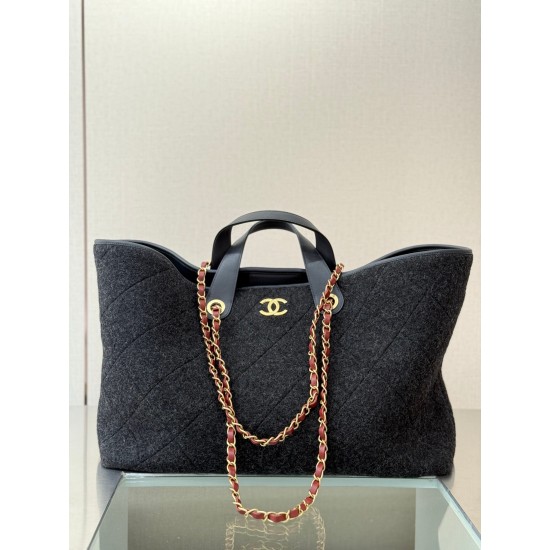 CHANEL TOTE SHOPPING BAG