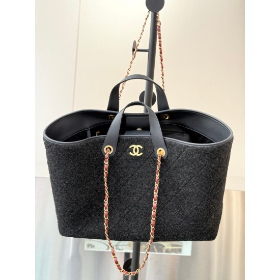 CHANEL TOTE SHOPPING BAG