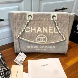 CHANEL TOTE SHOPPING BAG