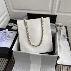 CHANEL TOTE SHOPPING BAG