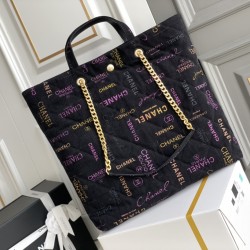 CHANEL TOTE SHOPPING BAG