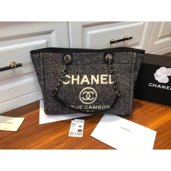 CHANEL TOTE SHOPPING BAG