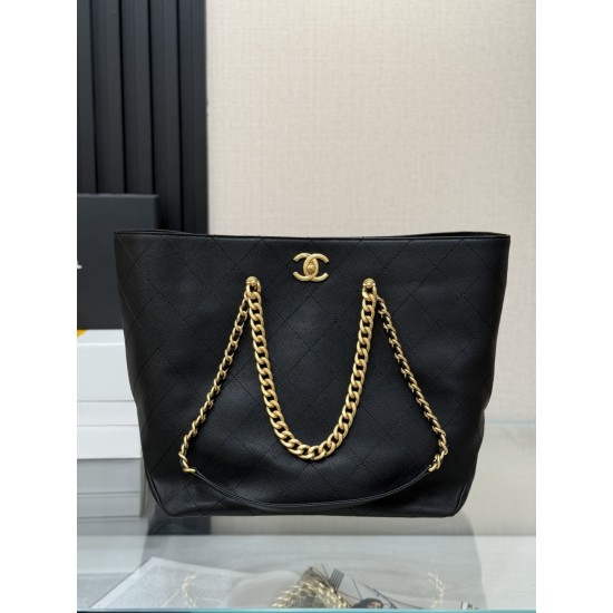 CHANEL TOTE SHOPPING BAG
