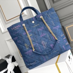 CHANEL TOTE SHOPPING BAG