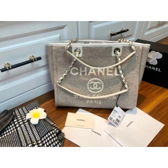 CHANEL TOTE SHOPPING BAG