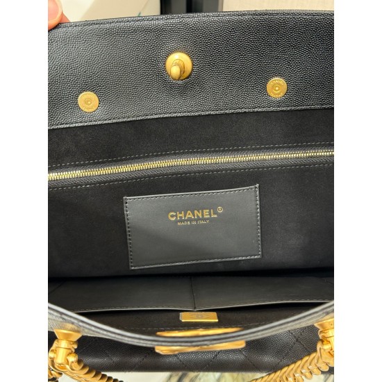 CHANEL TOTE SHOPPING BAG
